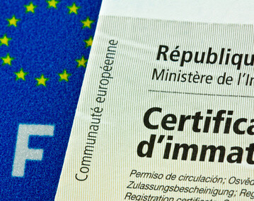 Immatriculation de véhicule