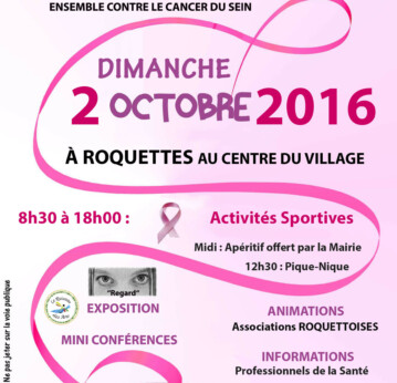 OCTOBRE ROSE A ROQUETTES