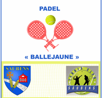 PADEL : INSCRIPTION et RÉSERVATION