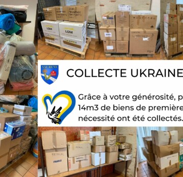 UKRAINE - RÉSULTAT DE LA COLLECTE - REMERCIEMENTS